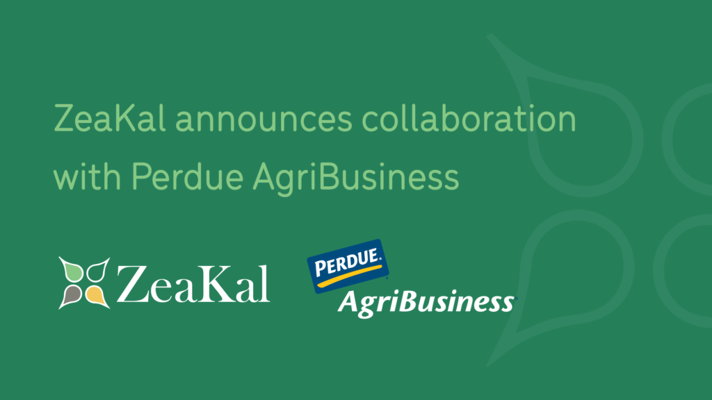 zeakal announces collaboration with perdue agribusiness