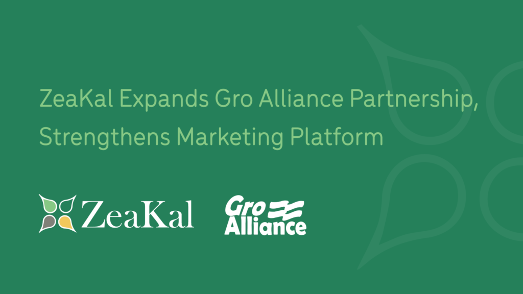 ZeaKal expands Gro Alliance partnership, strengthens marketing platform